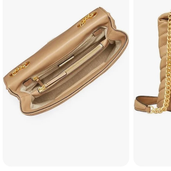 Tory Burch Women's Kira Chevron Convertible Shoulder bag . - Picture 6 of 12